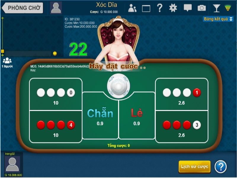 Game xóc đĩa đổi thưởng Hb88